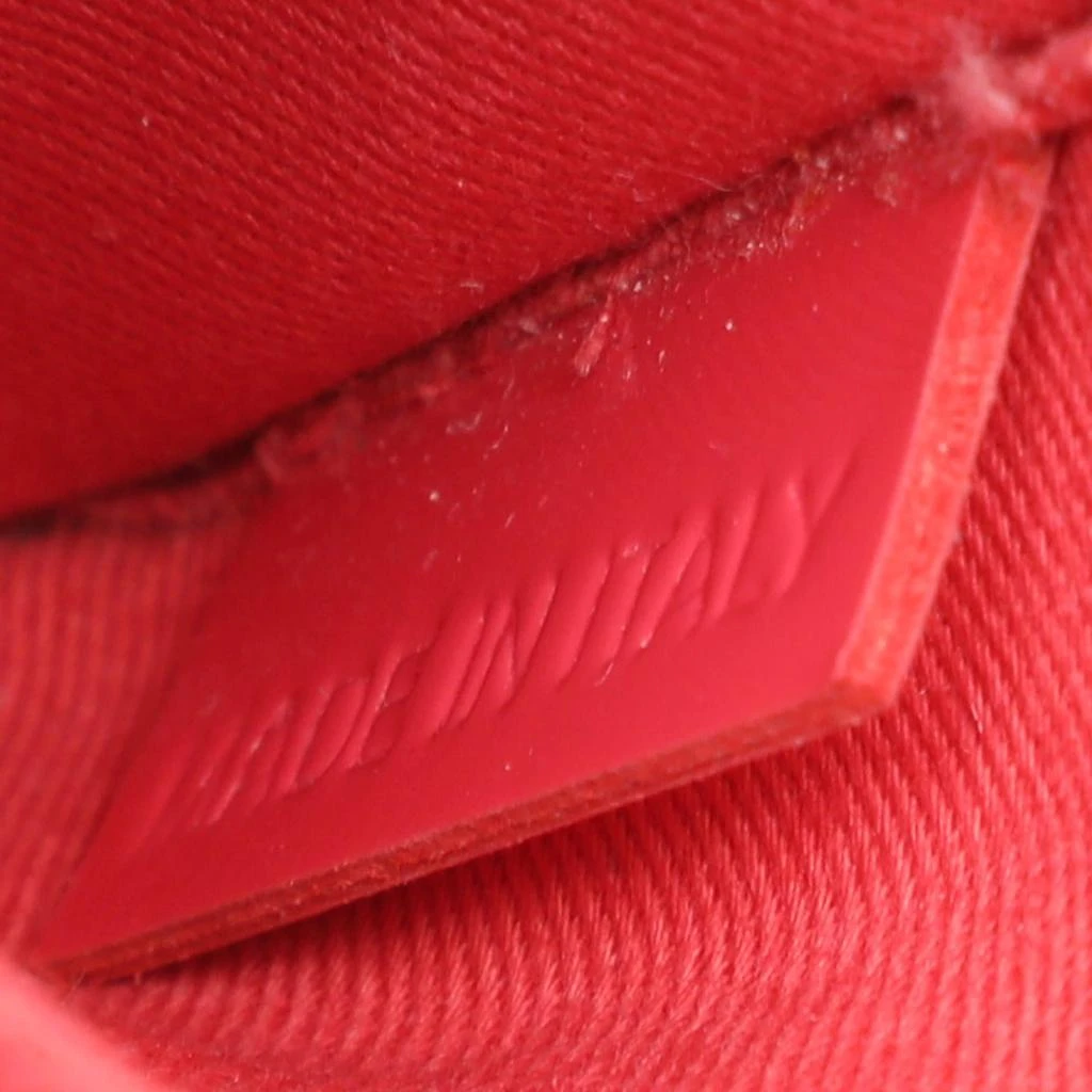 RED Valentino RED Valentino Red Patent Leather Bow Clutch Bag 12