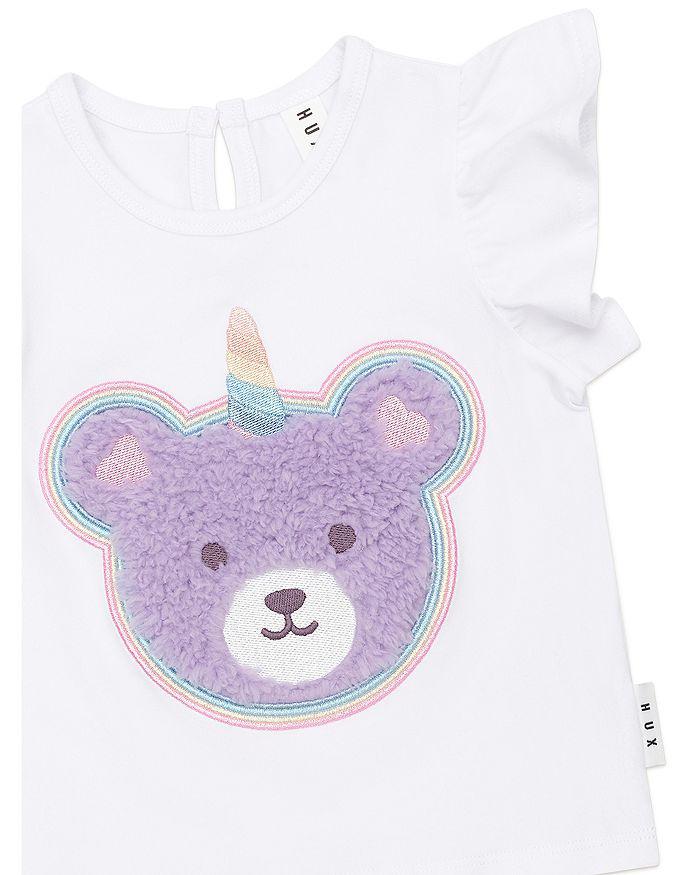 Huxbaby Girls' Unicorn Hux Frill Tee - Baby