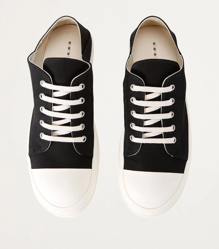Rick Owens Canvas Slip-On Sneakers 3