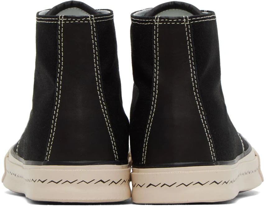 VisVim Black Skagway Hi Patten Sneakers 2