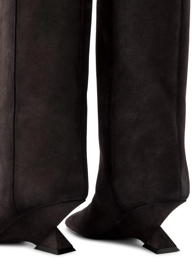 The Attico Cheope 60 suede knee-high boots 3