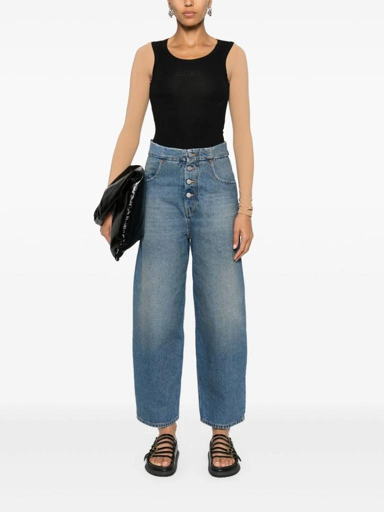 MM6 MM6 MAISON MARGIELA - Wide-leg Denim Jeans 3