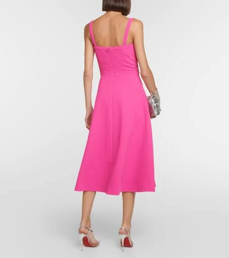 Emilia Wickstead Elvita crêpe midi dress 3