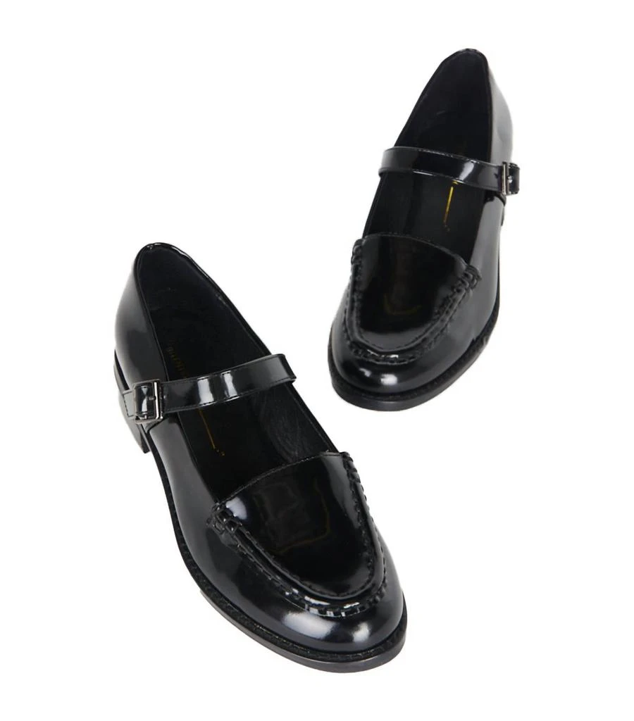 Intentionally Blank Women's Rafters Mary Jane Loafer In Black 4