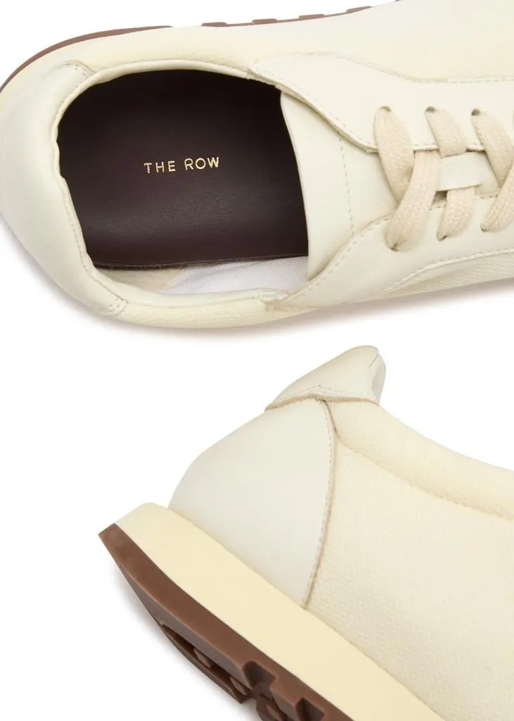 The Row Owen panelled mesh-knit sneakers 4