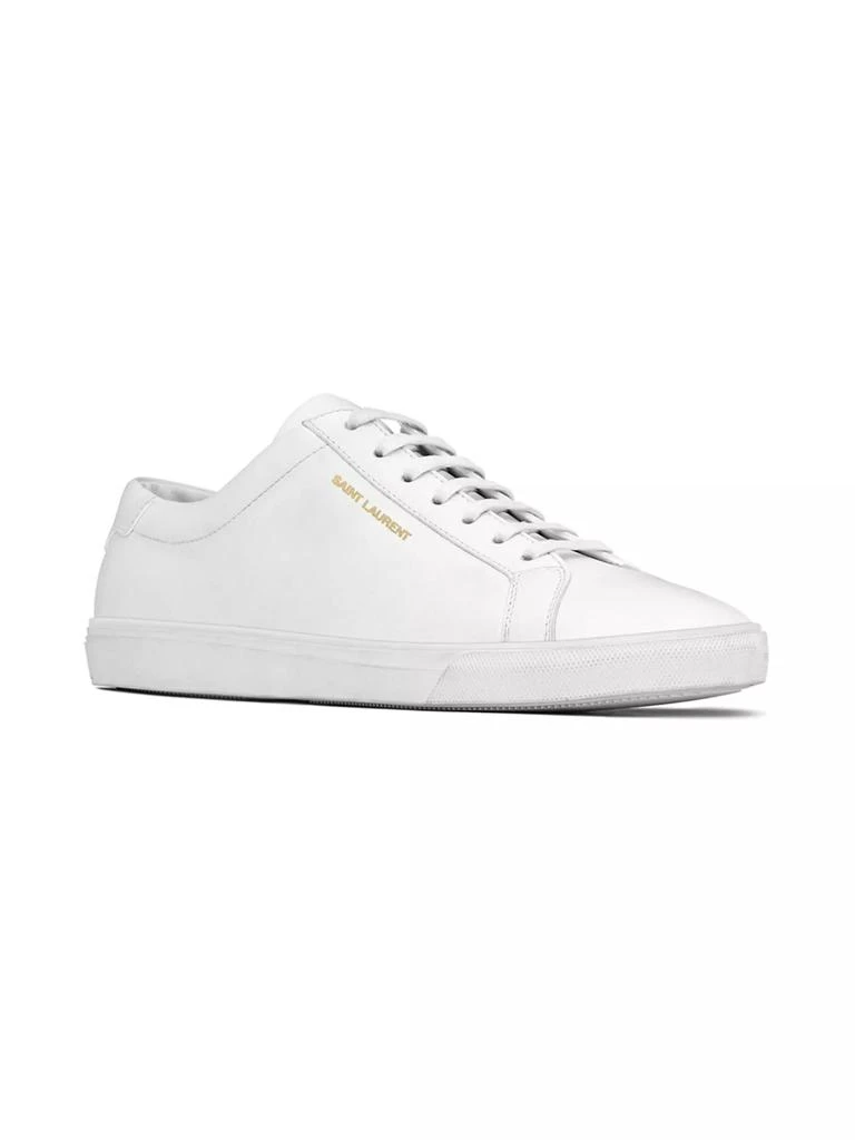 Yves Saint Laurent Andy Leather Low-Top Leather Sneakers 2