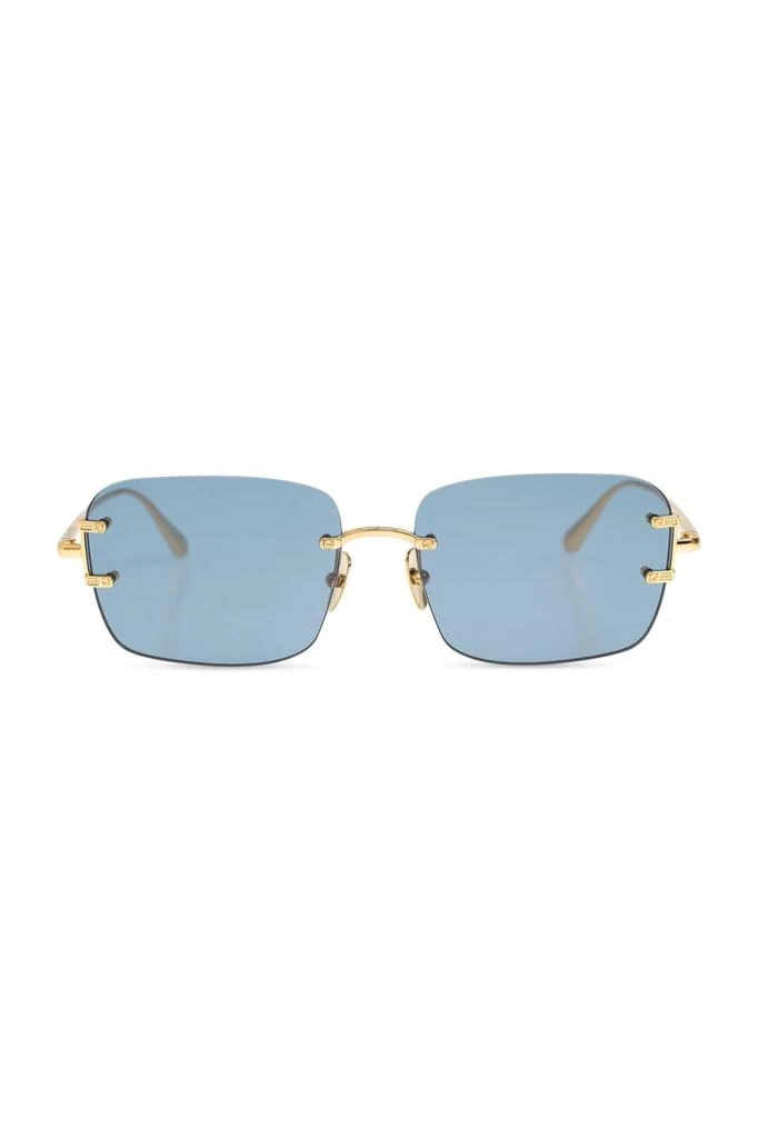 Linda Farrow Linda Farrow Sasha Rectangle Frame Sunglasses 1