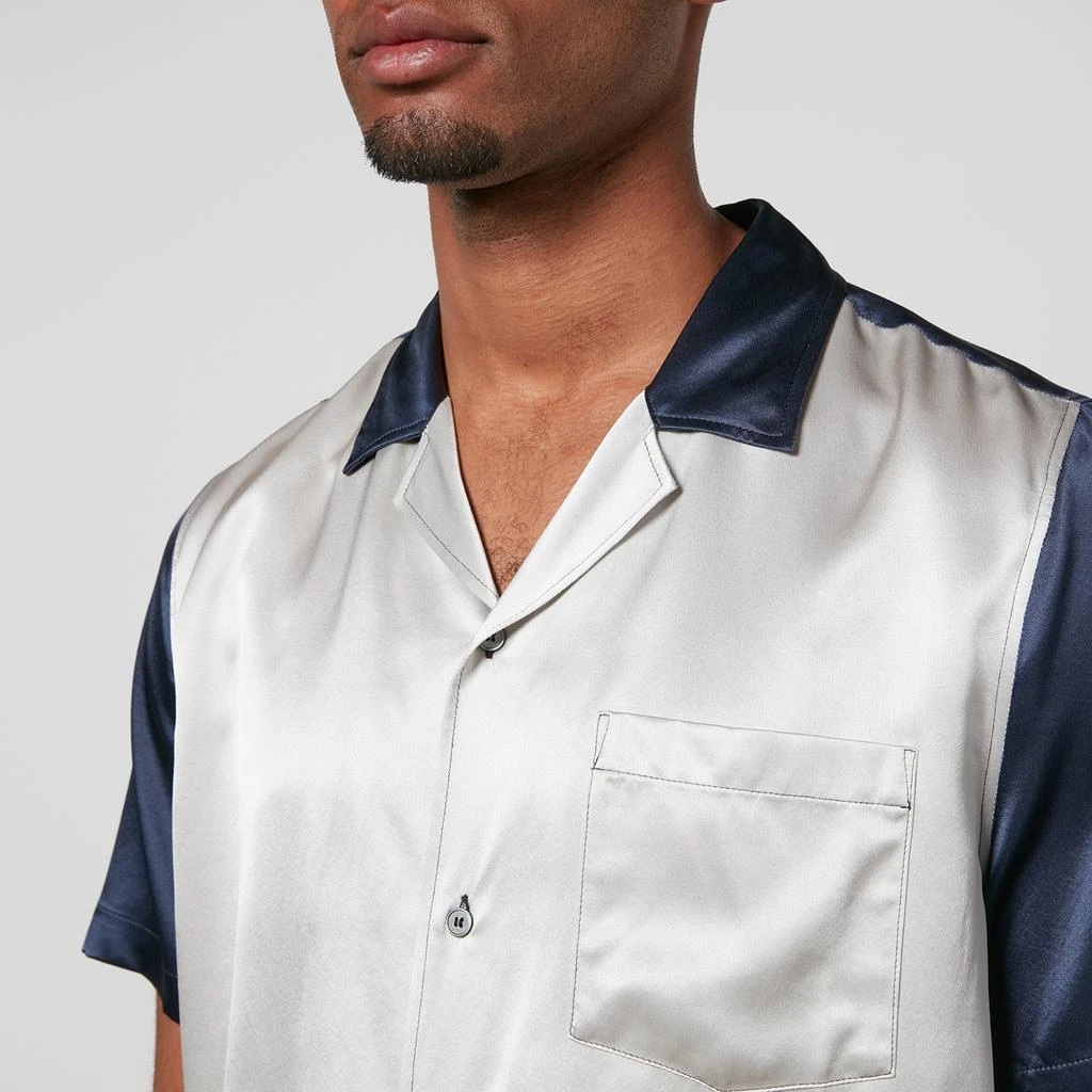 Wood Wood Brandon Silk-Satin Shirt 4