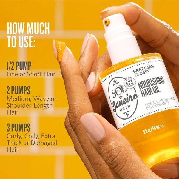 Sol De Janeiro Sol de Janeiro Brazilian Glossy Nourishing Anti-Frizz Hair Oil 58ml 4