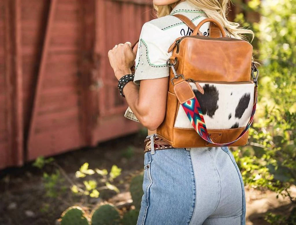 STS Ranchwear Sts Ranchwear - Women's Cowhide Basic Bliss Backpack 5