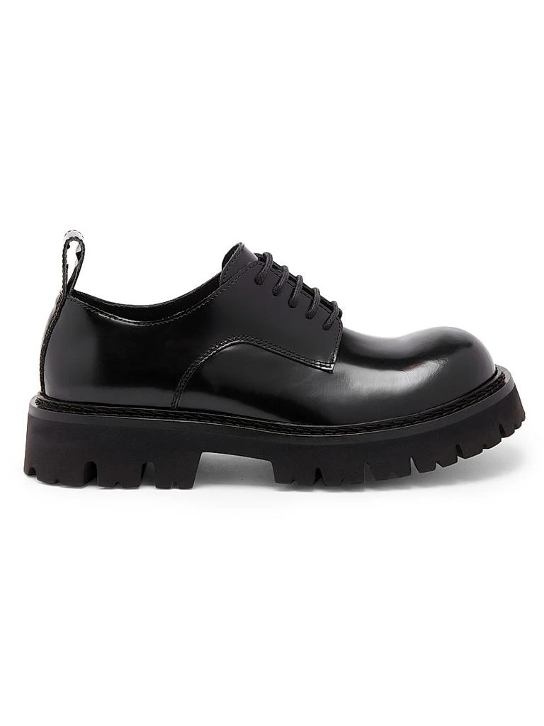 Moschino Leather Lug Sole Shoes - Business Casual Shoes  display picture 1