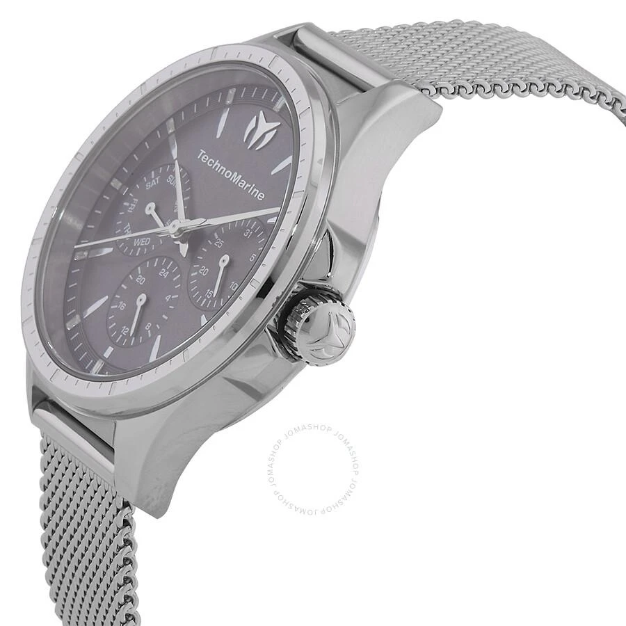 TechnoMarine MoonSun Date-Day Quartz Charcoal Dial Ladies Watch TM-822048 2
