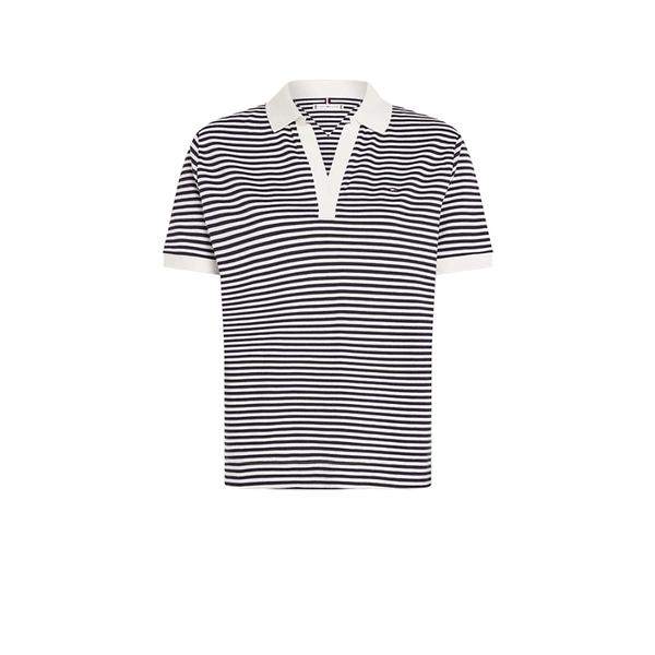 Tommy Hilfiger Lyocell and cotton polo shirt