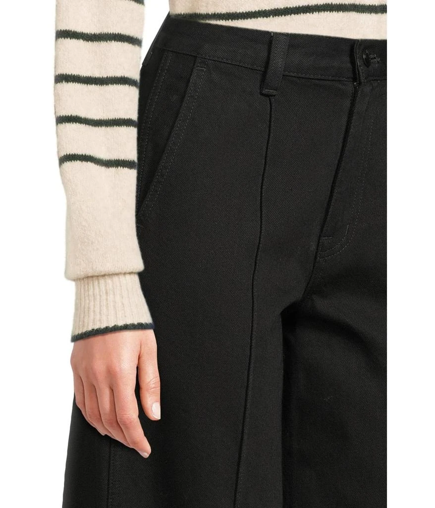 Madewell Superwide Trouser In Black Rinse 4