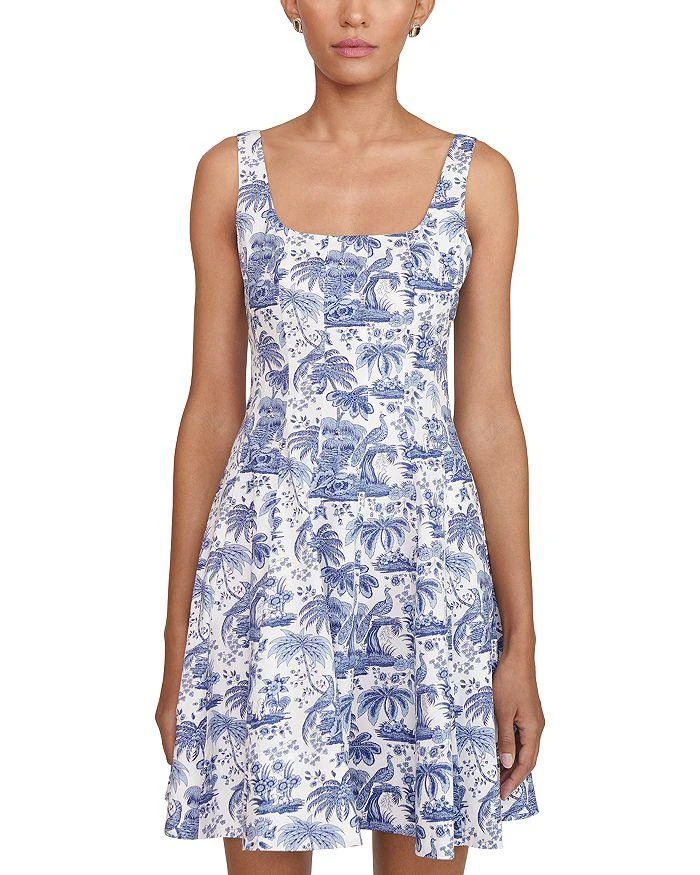 STAUD Wells Mini Dress