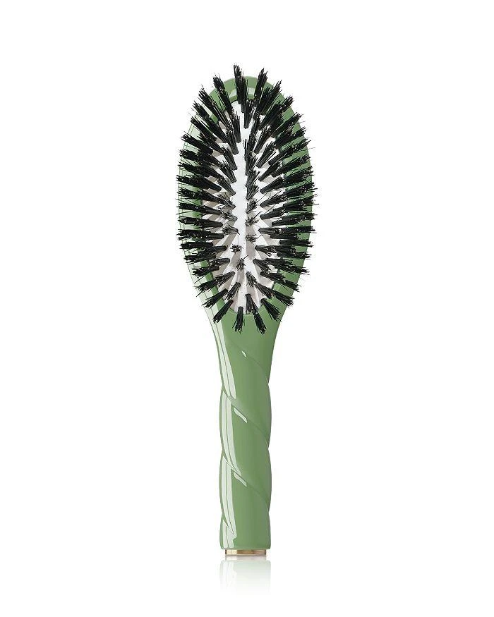 La Bonne Brosse N.01 The Small Universal Shine 
Care Hair Brush - Almond Green