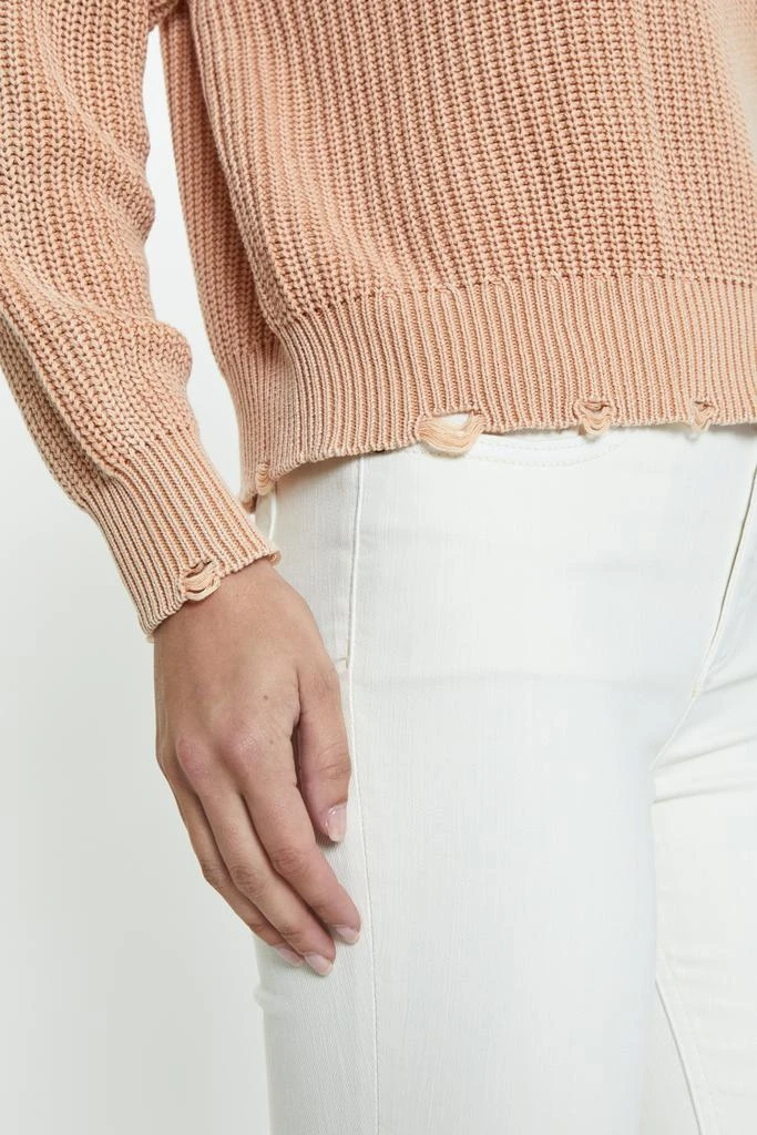 Pistola Denim Eva Crew Neck Sweater - Sandwashed Tan 2