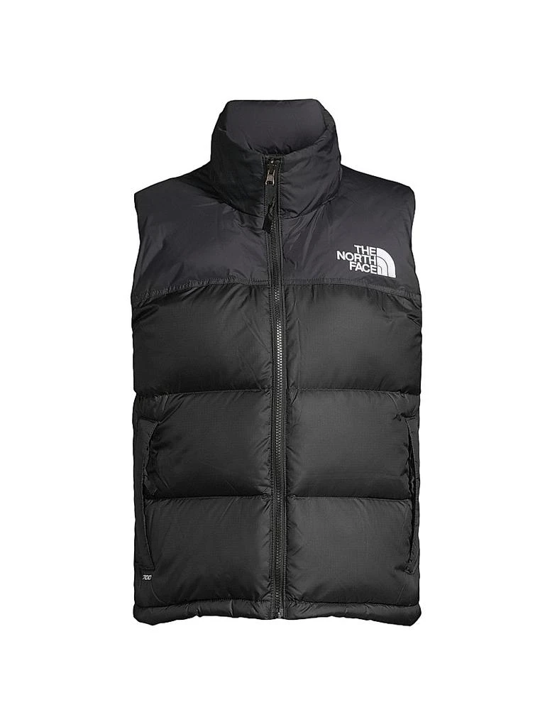 The North Face Retro Nuptse Logo Down Vest 1