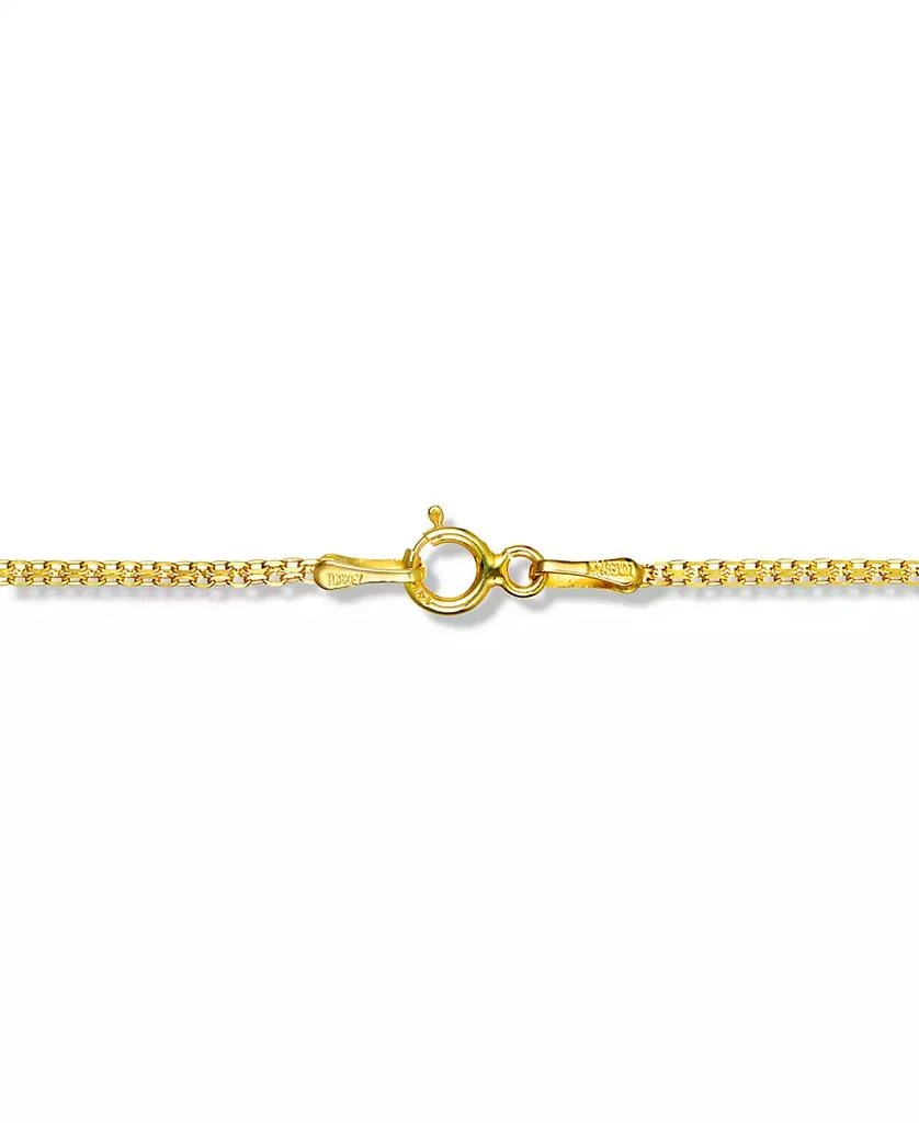 Macy's 16" Bismark Link Chain Necklace (1-1/2mm) in 14k Gold 4