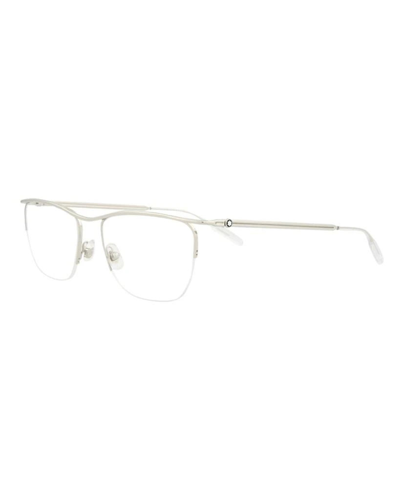 MontBlanc Square-Frame Metal Optical Frames 2