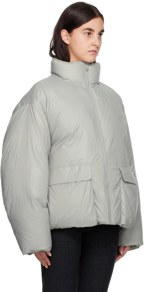 ADER error Beige Print Down Jacket 2
