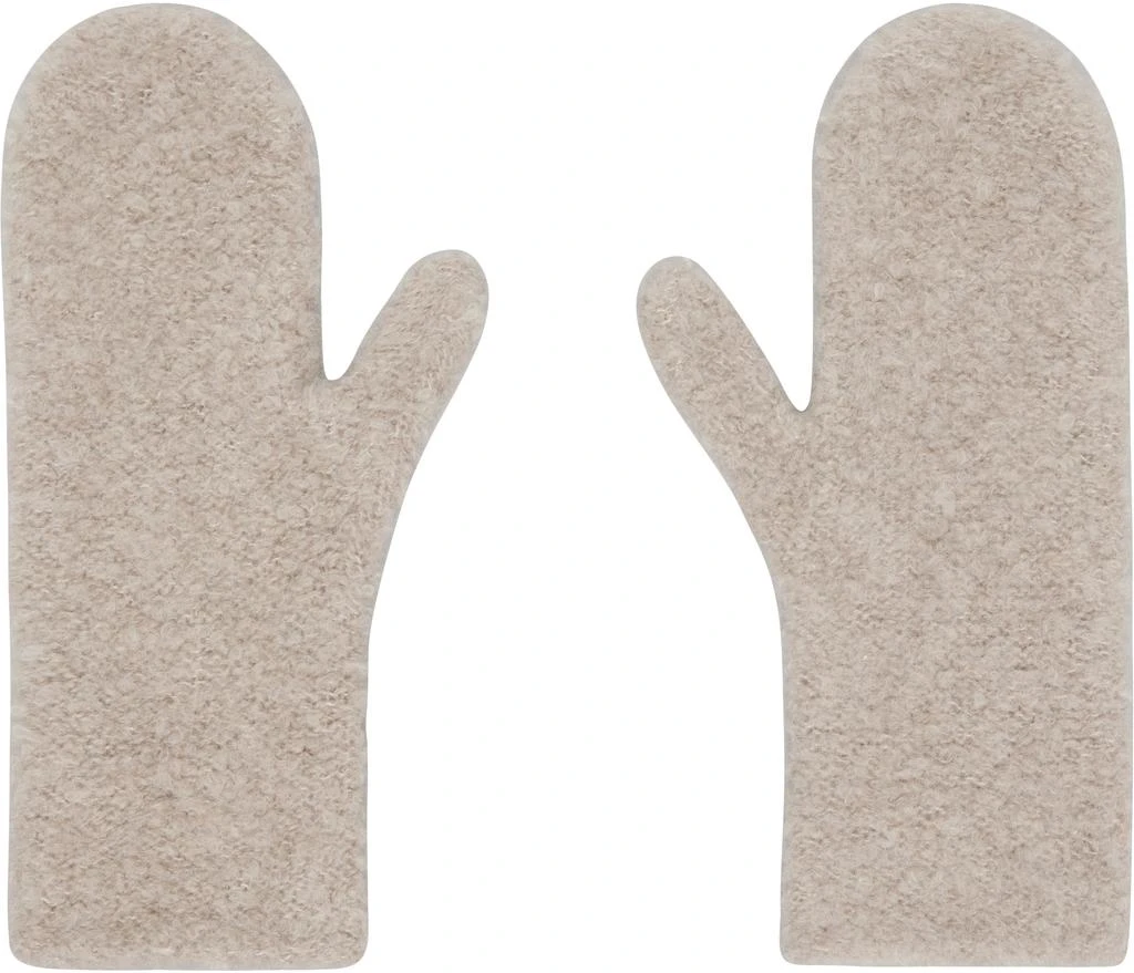 The Row Beige Ladislas Mittens 2
