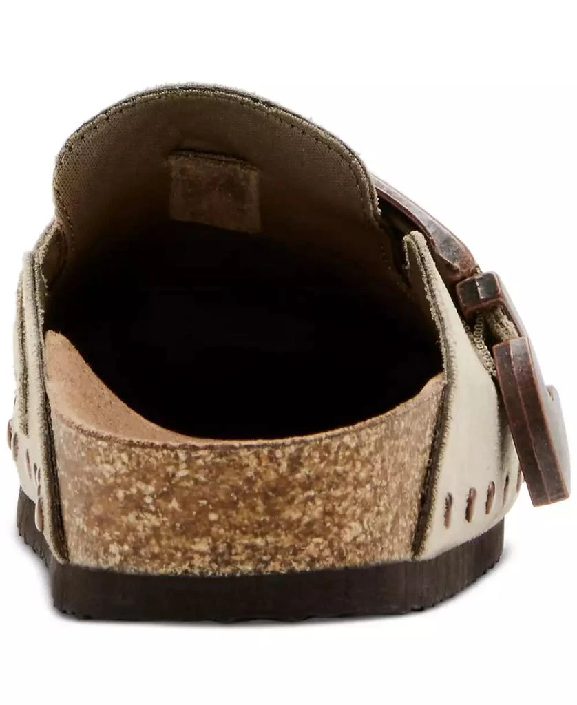 Madden Girl Ppepper Buckle Detailed Western Clogs 3