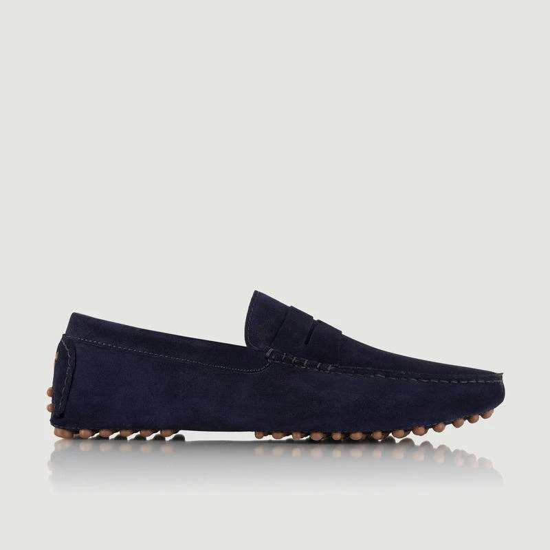 Bobbies Paris Lewis Picots Loafers Bleu Marine BOBBIES PARIS 1