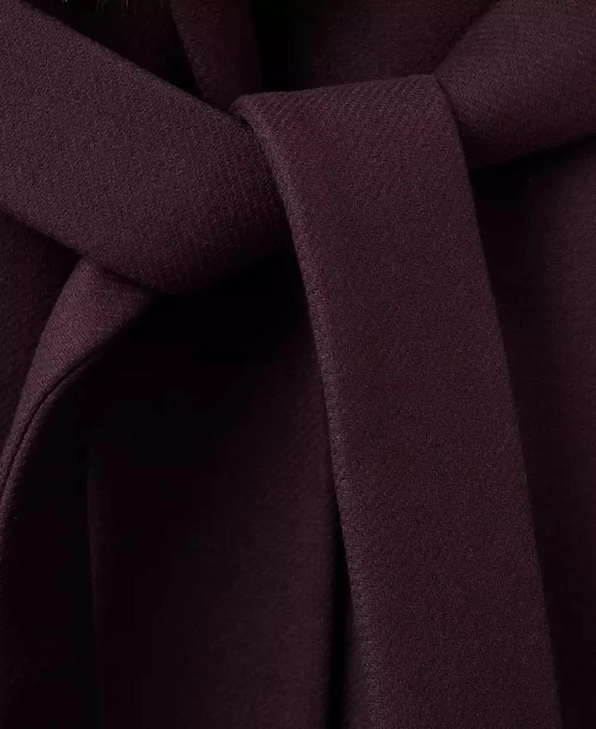 Mango Women
s Fur Collar Manteco Wool Coat 3