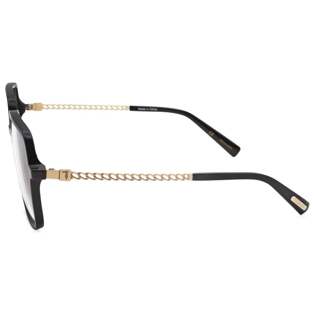TRUSSARDI Trussardi Men's Black Rectangular Opticals 3