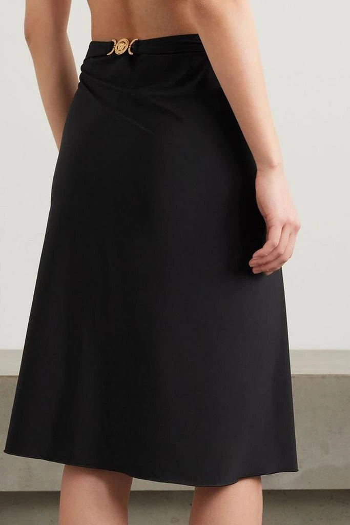 Versace Embellished stretch-jersey pareo 3