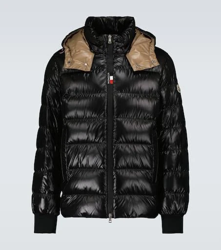 Moncler Cuvellier nylon down jacket