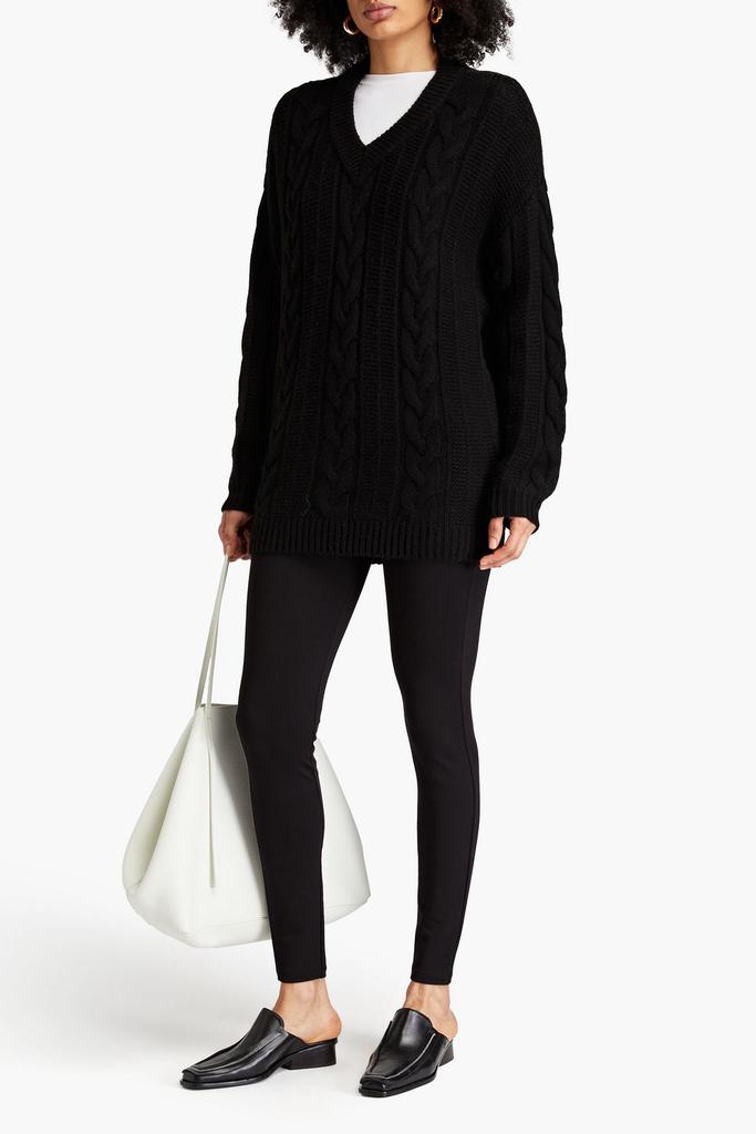 Naadam Cable-knit wool and cashmere-blend sweater