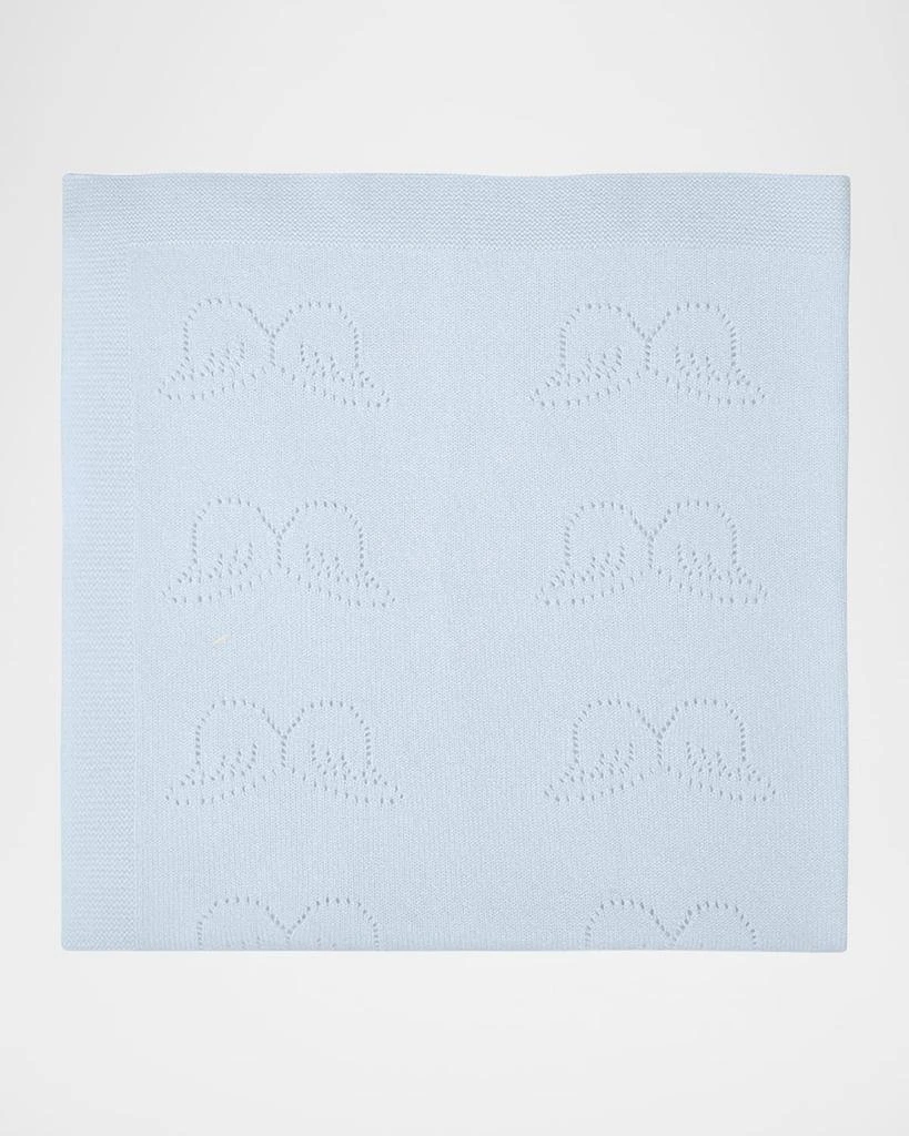 Marie Chantal Kid
s Pointelle Angel Wings Cashmere Blanket