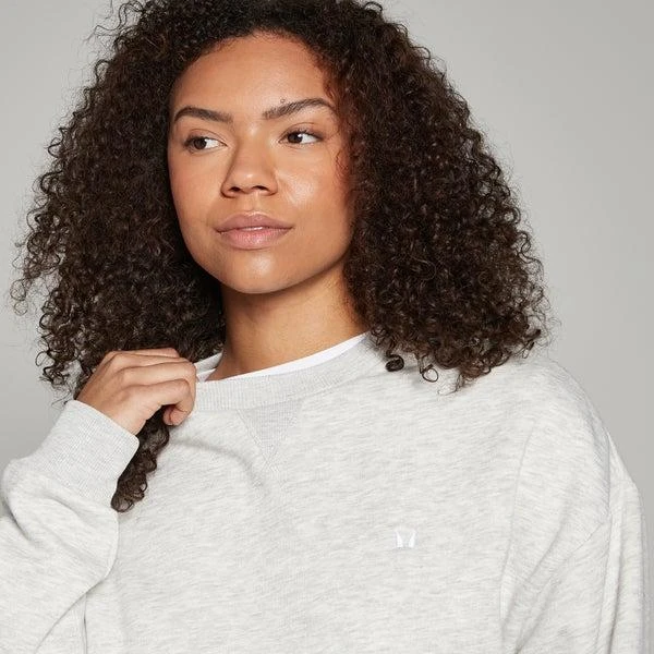 MP MP Women's Basics Oversized Sweatshirt - Light Grey Marl 4