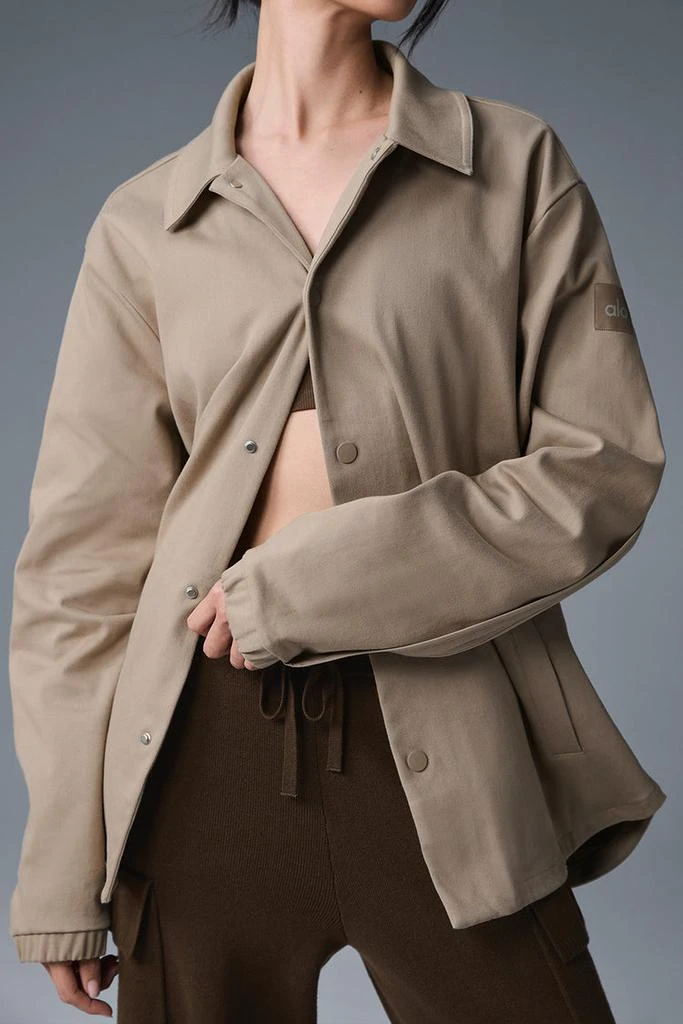 Alo Edition Sueded Jacket - Navy 3