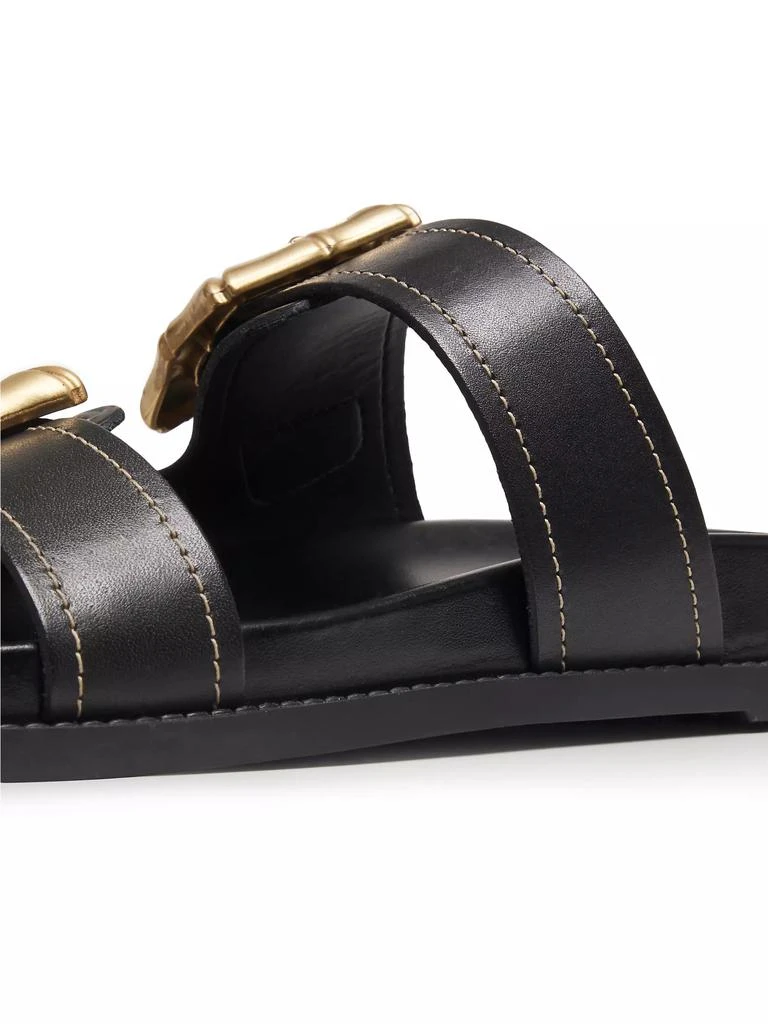 Schutz Enola Sporty Leather Sandals 5