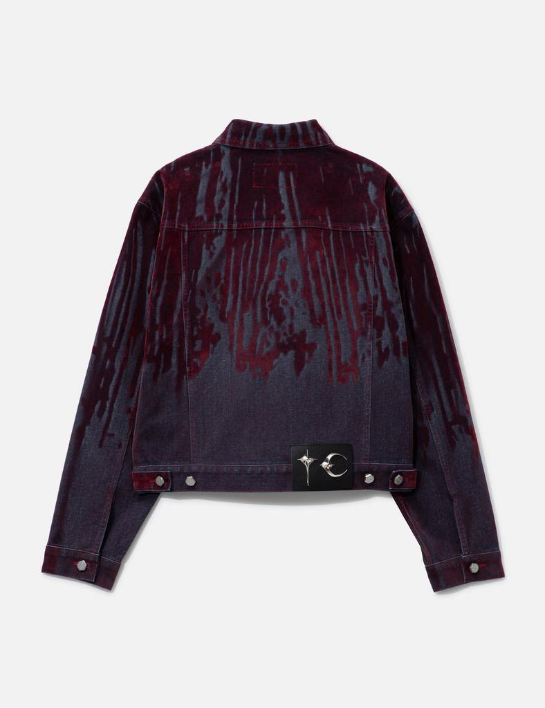 THUG CLUB サグクラブ Blood Lazered デニムジャケット Thug Club - 【残り一点】Blood Lazered Denim Jacket | ACRMTSM