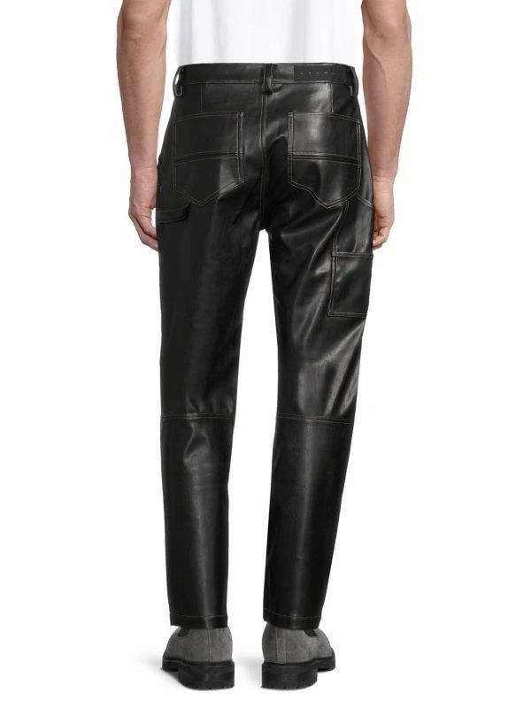 Stampd Faux Leather Pants 2