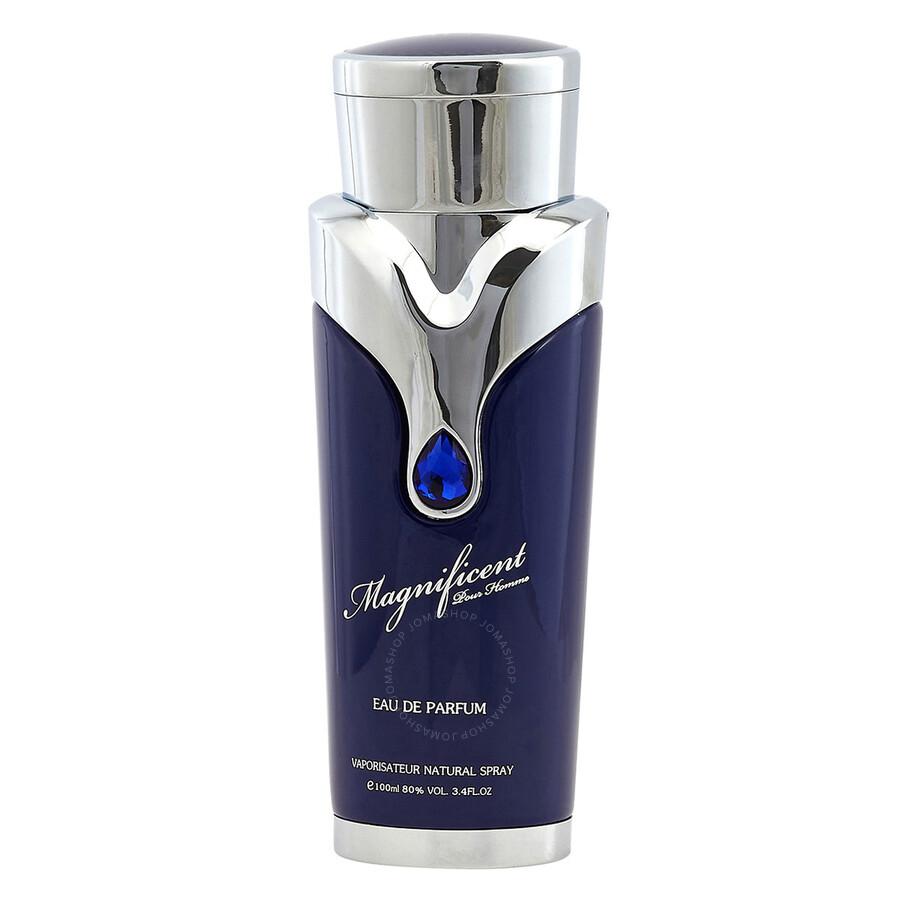 Armaf Men's Magnificent Blue EDP Spray 3.38 oz Fragrances 6294015138306