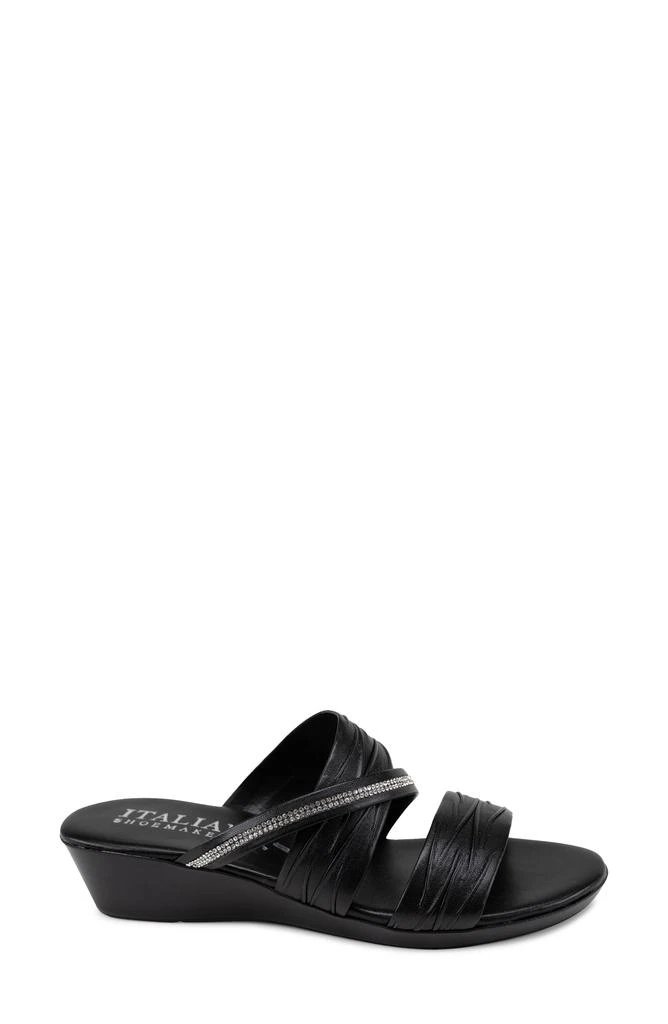 Italian Shoemakers Hollis Wedge Slide Sandal 4