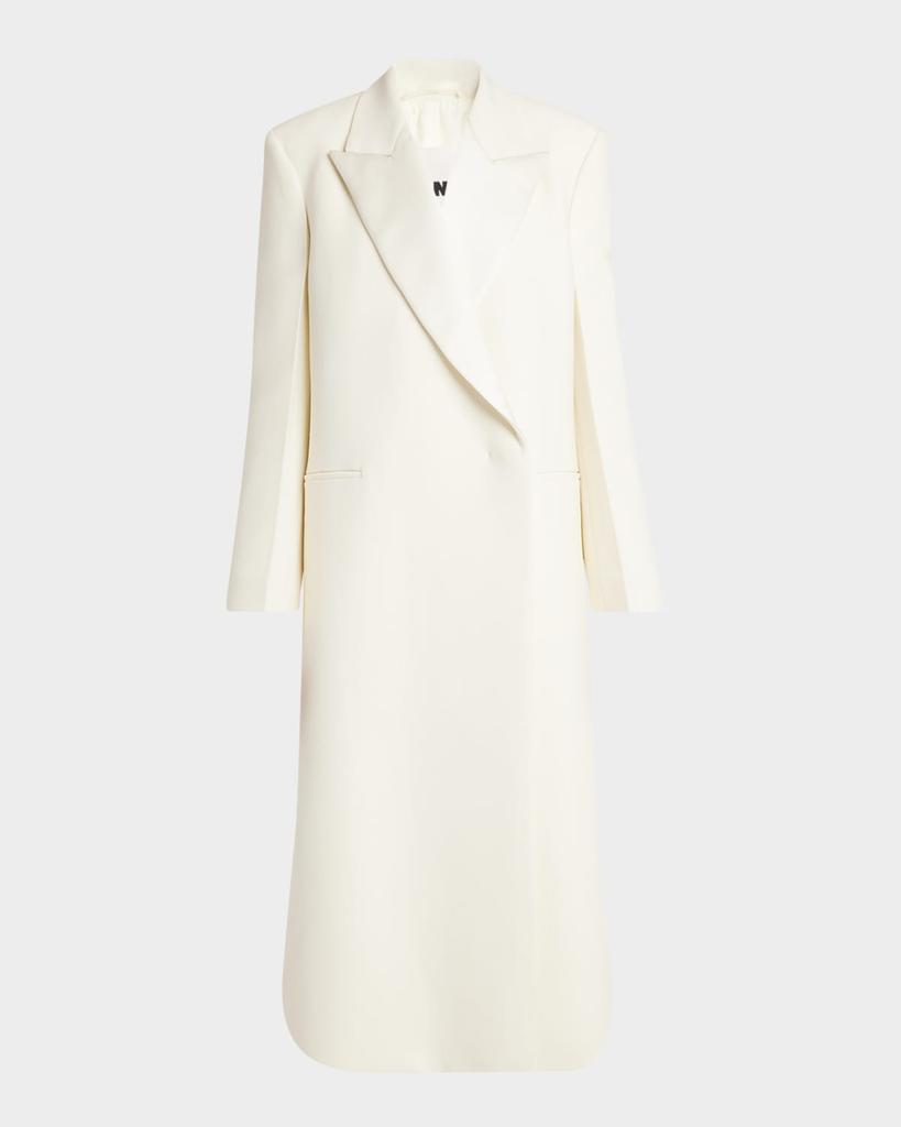 Jil Sander Double-Breasted Long Coat