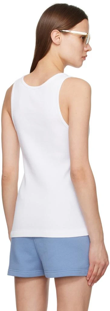 Maison Kitsune White Baby Fox Tank Top 3