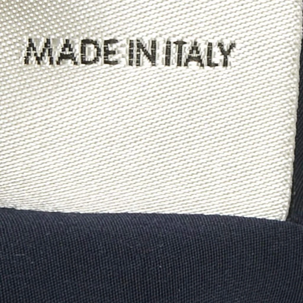 Marina Qureshi Marina Qureshi Blue Jacquard Tweed Top and Skirt Set S 6