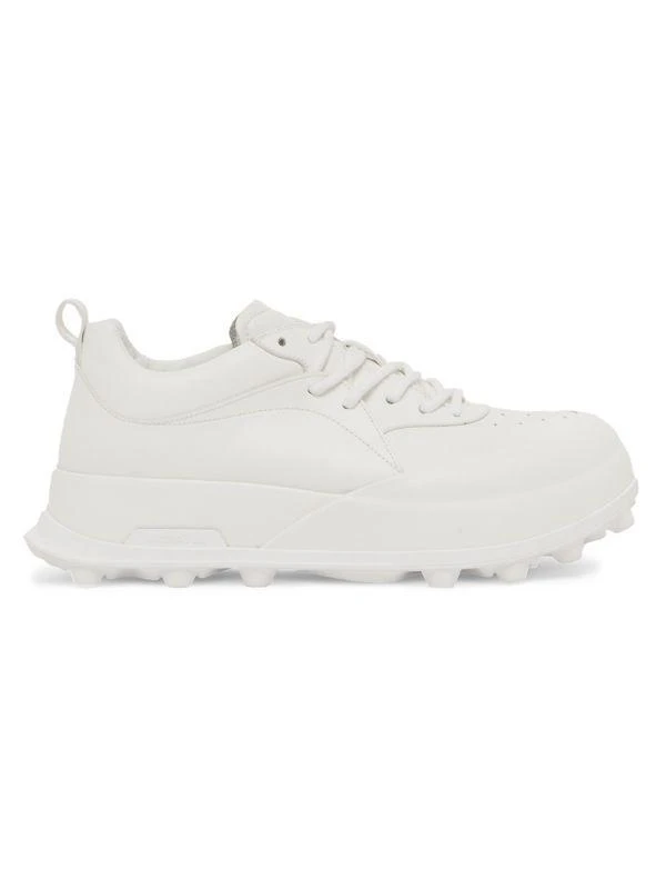 Jil Sander Leather Lace-Up Cleats 1