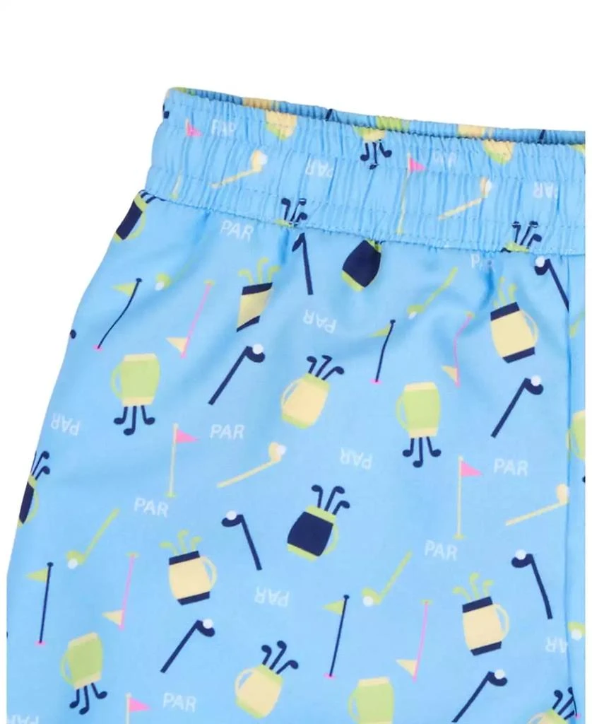 Florence Eiseman Little Boys Golf Print Swim Trunk 2