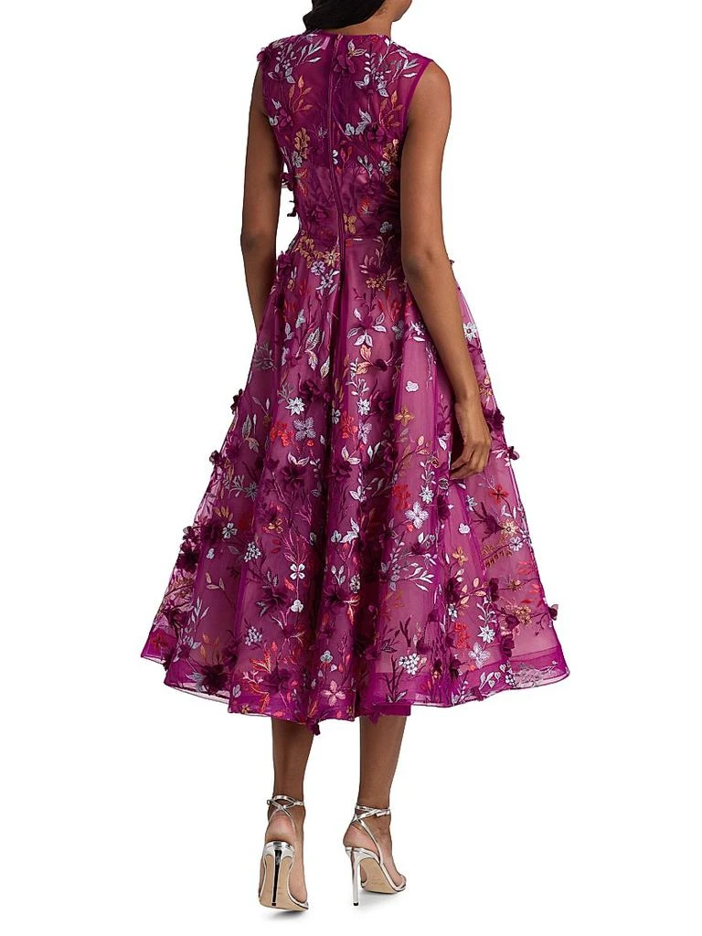 BRONX AND BANCO Saba Floral-Embroidered Maxi Dress 5