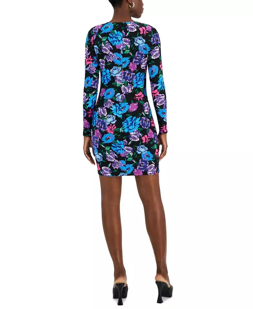 RACHEL Rachel Roy Women's Keeva Printed Faux-Wrap Mini Dress 2