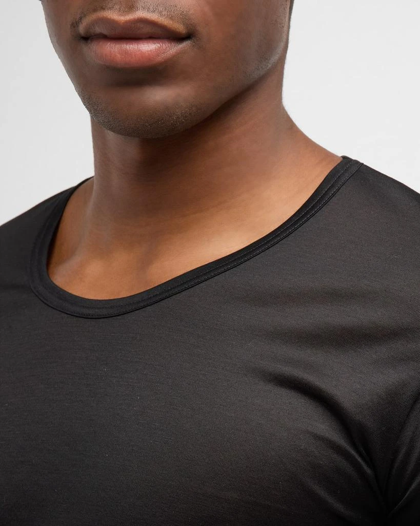 Zimmerli Men's Royal Classic Crew-Neck Cotton T-Shirt 5