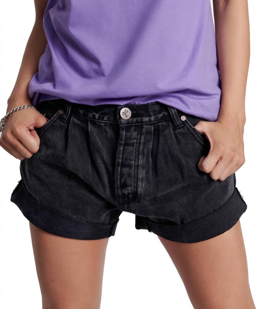 One Teaspoon One Teaspoon - Smiths Low Waist Denim Shorts